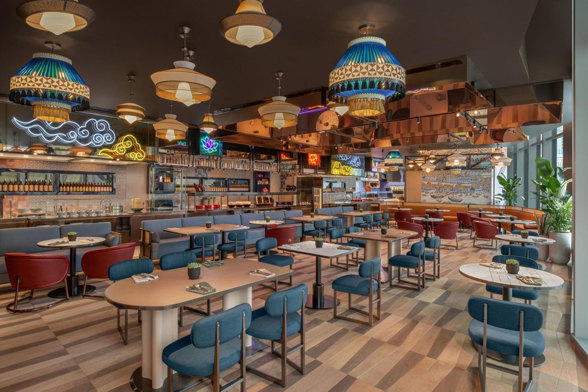 W Macau - Studio City Buitenkant foto The interior of the restaurant