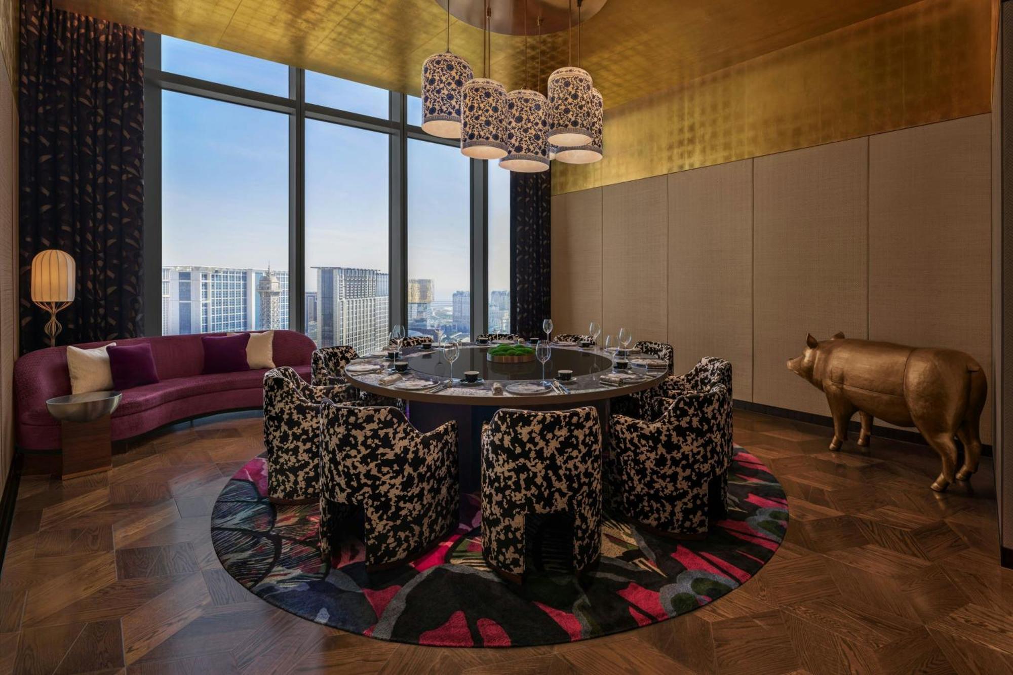 W Macau - Studio City Buitenkant foto The private dining room at the restaurant