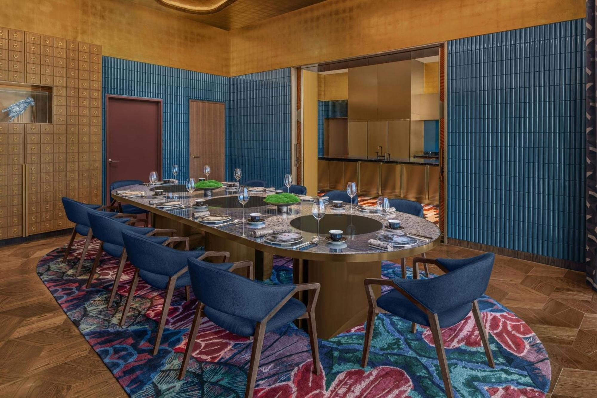 W Macau - Studio City Buitenkant foto Private dining room at the restaurant