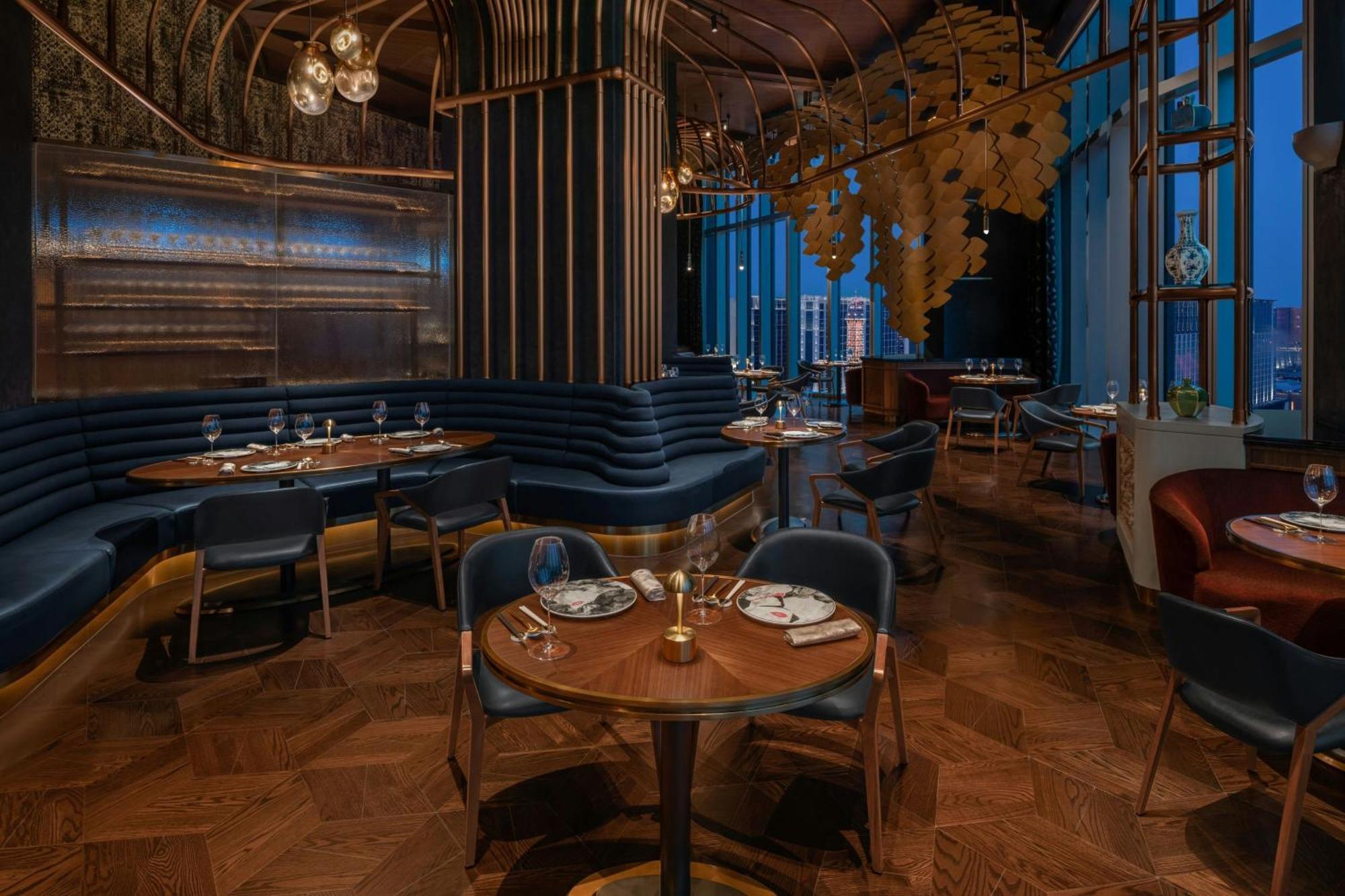 W Macau - Studio City Buitenkant foto The interior of the restaurant